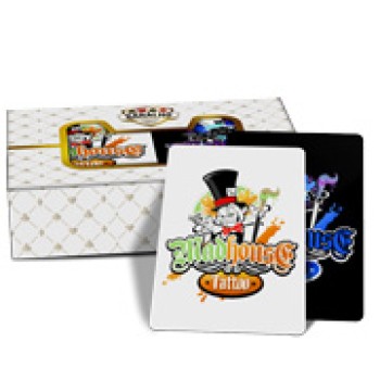 BARALHOS BARALHO DUPLO 108 CARTAS BARALHO COM CAIXA PADRAO COUCHE 275G COM VERNIZ UV TOTAL Colorido frente e verso - 20 un.