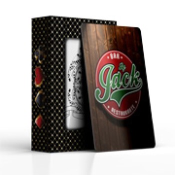 BARALHOS BARALHO SIMPLES 54 CARTAS BARALHO COM CAIXA PADRAO COUCHE 275G COM VERNIZ UV TOTAL Colorido frente e verso - 10 un.