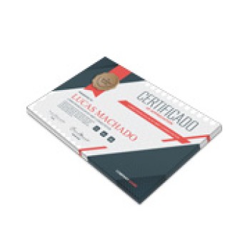 CERTIFICADOS 300X210MM APERGAMINHADO 240G Colorido frente - 10 un.