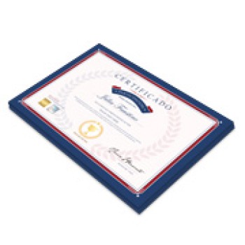 CERTIFICADOS 420X300MM COUCHE 275G Colorido frente - 25 un.