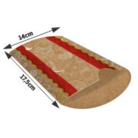 DELIVERY EMBALAGENS PARA DELIVERY PADRAO KRAFT 300G PASTEL GRANDE 250 un.