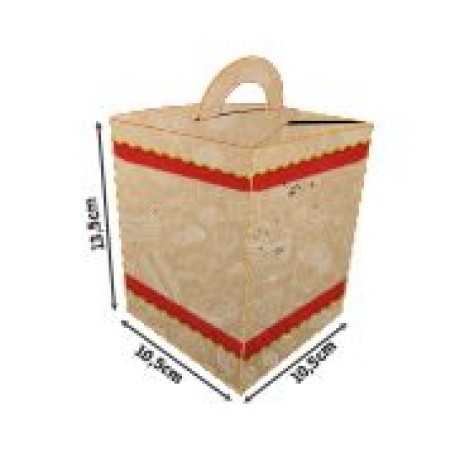 DELIVERY EMBALAGENS PARA DELIVERY PADRAO KRAFT 300G TORTAS E BROWNIE LAMINACAO INTERNA 1000 un.