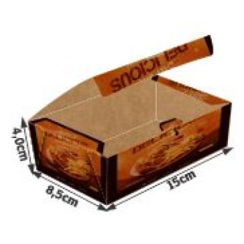 DELIVERY EMBALAGENS PARA DELIVERY PERSONALIZADAS KRAFT 300G MASSAS PEQUENA Colorido frente - 1000 un.