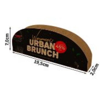 DELIVERY EMBALAGENS PARA DELIVERY PERSONALIZADAS KRAFT 300G TAPIOCA E TACO LAMINACAO INTERNA Colorido frente - 250 un.