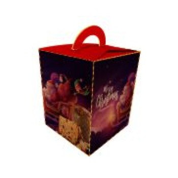 DELIVERY EMBALAGENS PARA DELIVERY PERSONALIZADAS KRAFT 300G TORTAS E BROWNIE LAMINACAO INTERNA Colorido frente - 1000 un.