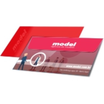 ENVELOPES APERGAMINHADO  90G CARTA 230X115MM Colorido frente - 500 un.