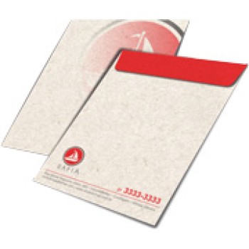 ENVELOPES RECICLATO 90G SACO 250X350MM Colorido frente - 500 un.