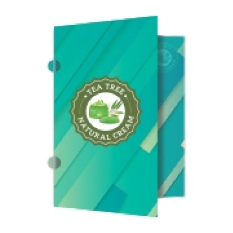 PASTAS COUCHE 275G ORELHA LAMINACAO FOSCA Colorido frente e verso - 50 un.