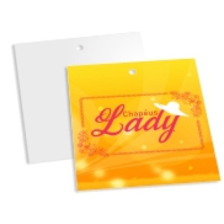 TAGS TAGS ESPECIAIS COUCHE 250G VERNIZ LOCALIZADO FR 91X102MM Colorido frente - 100 un.