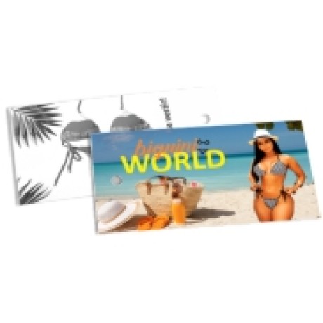 TAGS TAGS ESPECIAIS COUCHE 250G VERNIZ LOCALIZADO FR 91X51MM Colorido frente e preto e branco verso - 100 un.