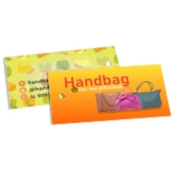 TAGS TAGS ESPECIAIS COUCHE 250G VERNIZ LOCALIZADO FR 91X51MM Colorido frente e verso - 250 un.