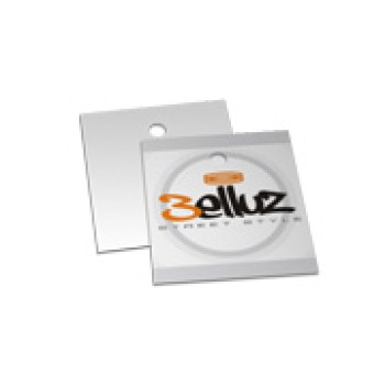 TAGS TAGS ESPECIAIS COUCHE 250G VERNIZ UV TOTAL FR 45X51MM Colorido frente - 3000 un.