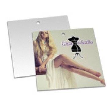 TAGS TAGS ESPECIAIS COUCHE 250G VERNIZ UV TOTAL FR 91X102MM Colorido frente - 1500 un.