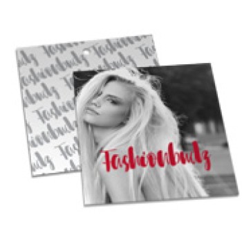 TAGS TAGS ESPECIAIS COUCHE 250G VERNIZ UV TOTAL FR 91X102MM Colorido frente e preto e branco verso - 1500 un.