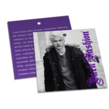 TAGS TAGS ESPECIAIS COUCHE 250G VERNIZ UV TOTAL FR 91X102MM Colorido frente e verso - 1500 un.