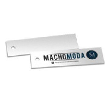 TAGS TAGS ESPECIAIS COUCHE 250G VERNIZ UV TOTAL FR 91X25MM Colorido frente - 3000 un.