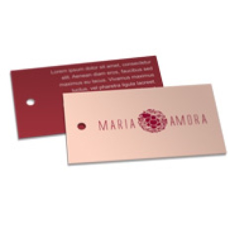 TAGS TAGS ESPECIAIS COUCHE 250G VERNIZ UV TOTAL FR 91X51MM Colorido frente e verso - 1500 un.