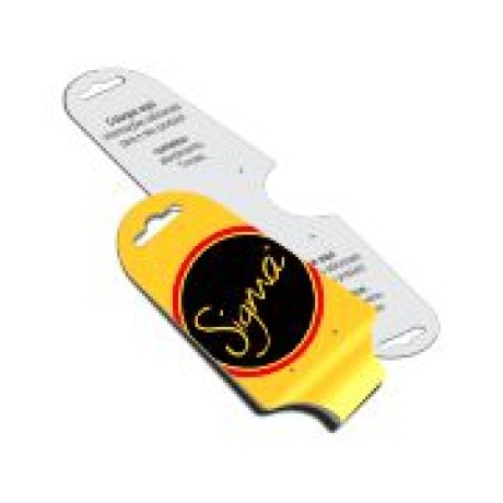 TAGS TAGS ESPECIAIS COUCHE 300G FOSCA VERNIZ LOCALIZADO FRENTE 182X51MM Colorido frente e preto e branco verso - 1000 un.