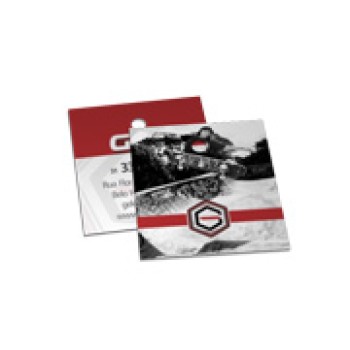 TAGS TAGS ESPECIAIS COUCHE 300G LAM FOSCA 45X51MM Colorido frente e verso - 1000 un.