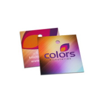TAGS TAGS ESPECIAIS COUCHE 300G LAM FOSCA E HOTSTAMPING 45X51MM Colorido frente e verso - 1000 un.