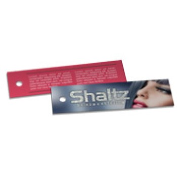TAGS TAGS ESPECIAIS COUCHE 300G LAM FOSCA E HOTSTAMPING 91X25MM Colorido frente e verso - 2000 un.