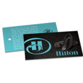 TAGS TAGS ESPECIAIS COUCHE 300G LAM FOSCA E HOTSTAMPING 91X51MM Colorido frente e verso - 1000 un.