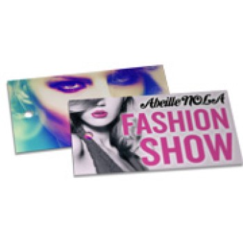 TAGS TAGS ESPECIAIS COUCHE 300G VERNIZ UV TOTAL FRENTE 91X51MM Colorido frente e verso - 500 un.