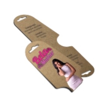 TAGS TAGS ESPECIAIS KRAFT 300G SEM VERNIZ 182X51MM Colorido frente e preto e branco verso - 250 un.