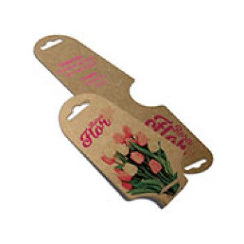 TAGS TAGS ESPECIAIS KRAFT 300G SEM VERNIZ 182X51MM Colorido frente e verso - 500 un.