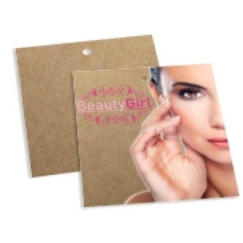 TAGS TAGS ESPECIAIS KRAFT 300G SEM VERNIZ 91X102MM Colorido frente - 50 un.
