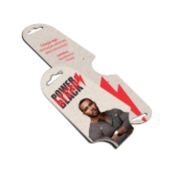 TAGS TAGS ESPECIAIS RECICLATO 250G SEM VERNIZ 182X51MM Colorido frente e verso - 250 un.